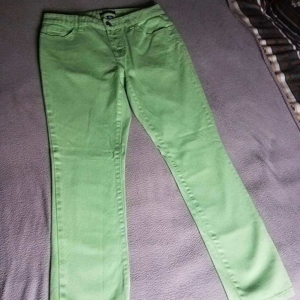5 for 15! Chaps Bright Green Ankle Skinnies